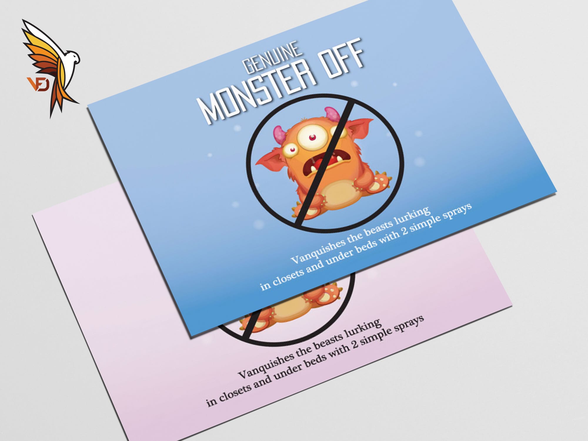Monster Off Sticker