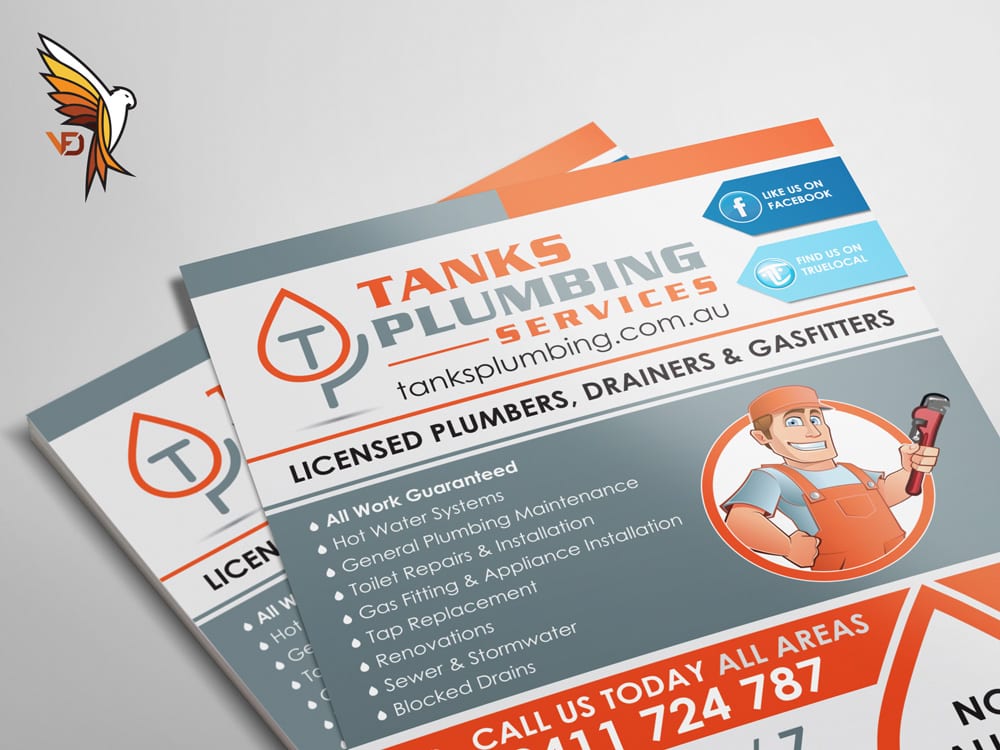 Tanks Plumbing Flyer