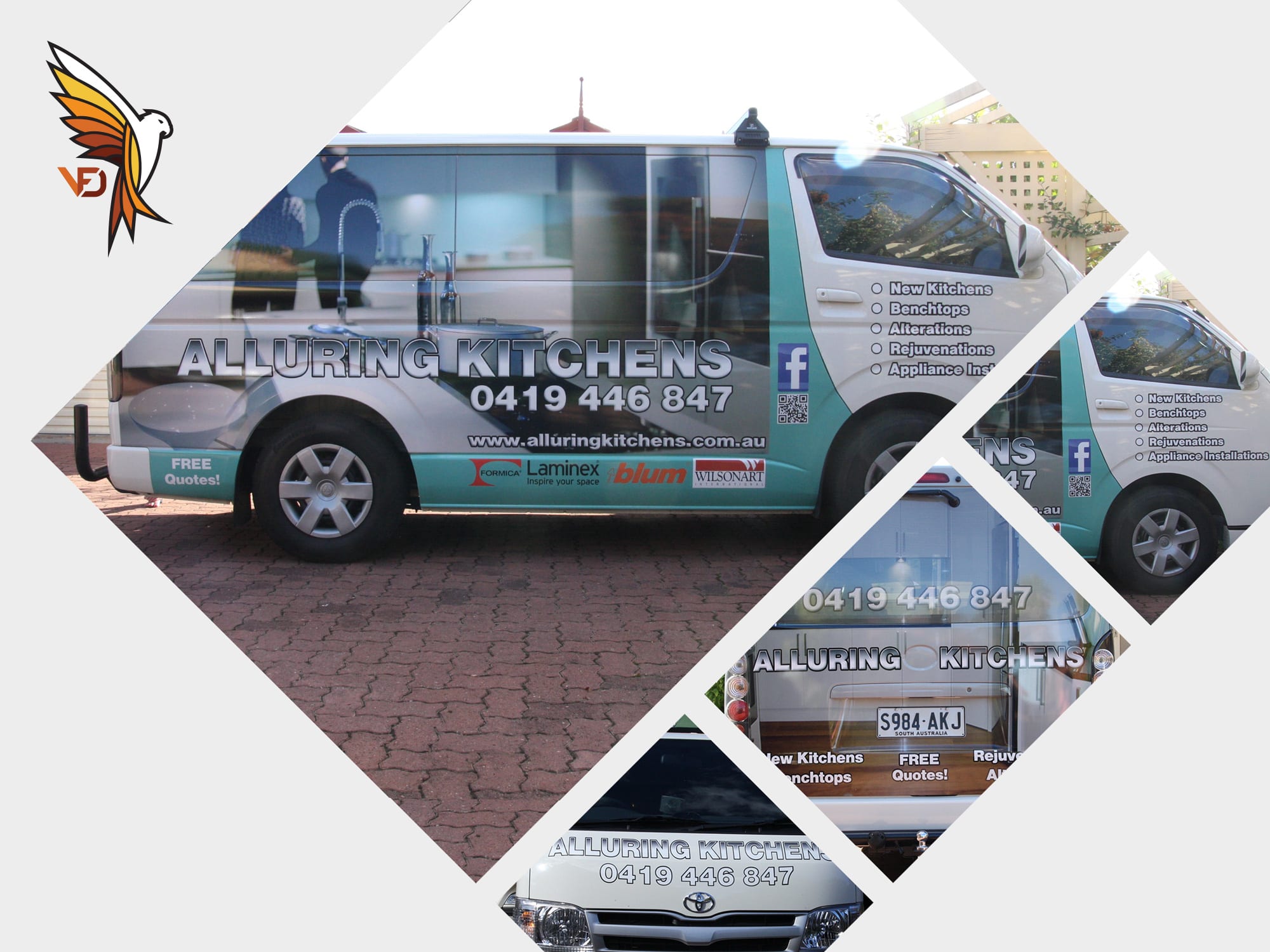 Alluring Kitchens - Car Wrap