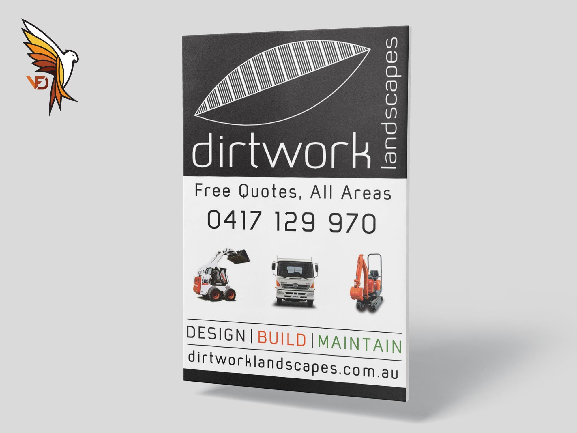Dirtwork Landscapes - Pull Up Banner