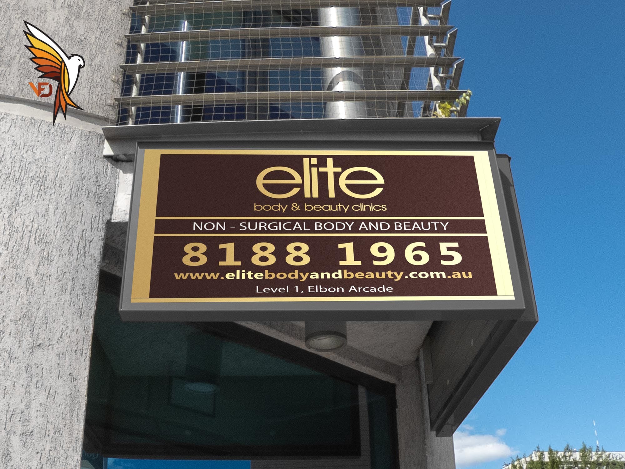 Elite Body & Beauty - Signage