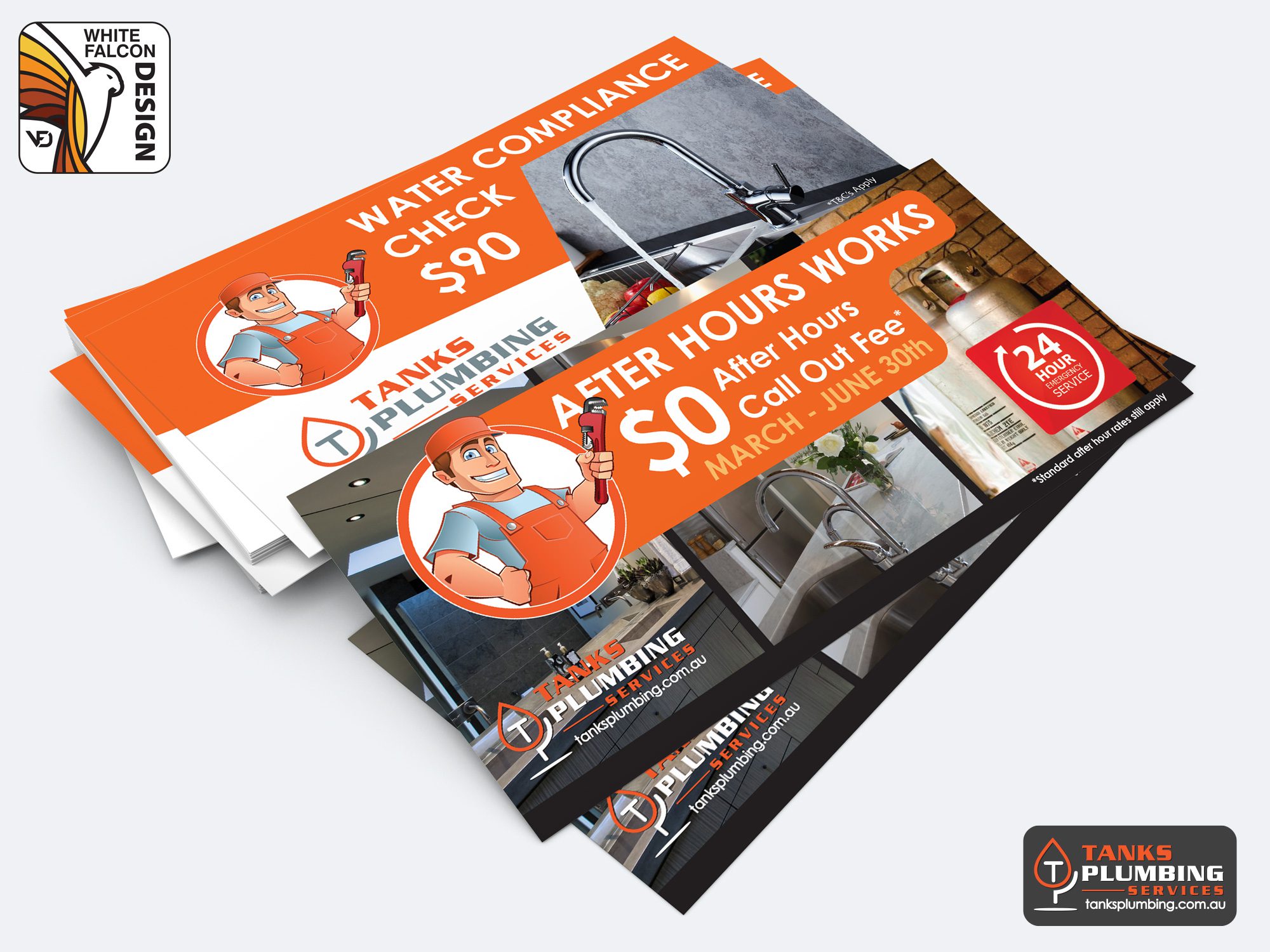 Tanks Plumbing Flyers